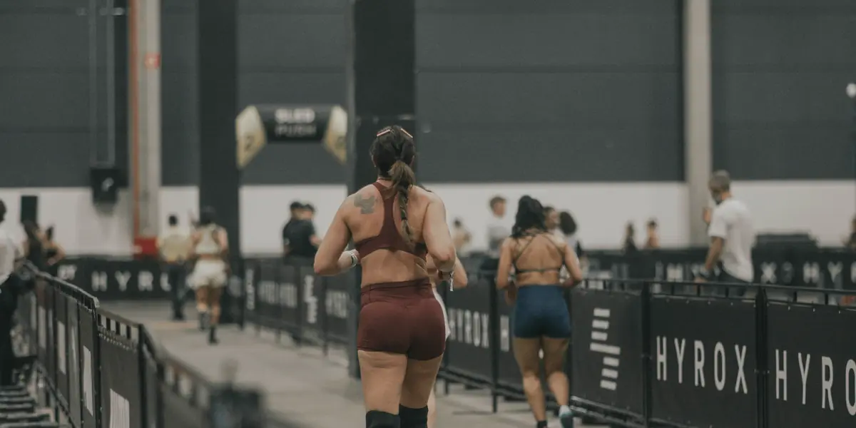 Atleta da Kapela Gym em prova de Hyrox